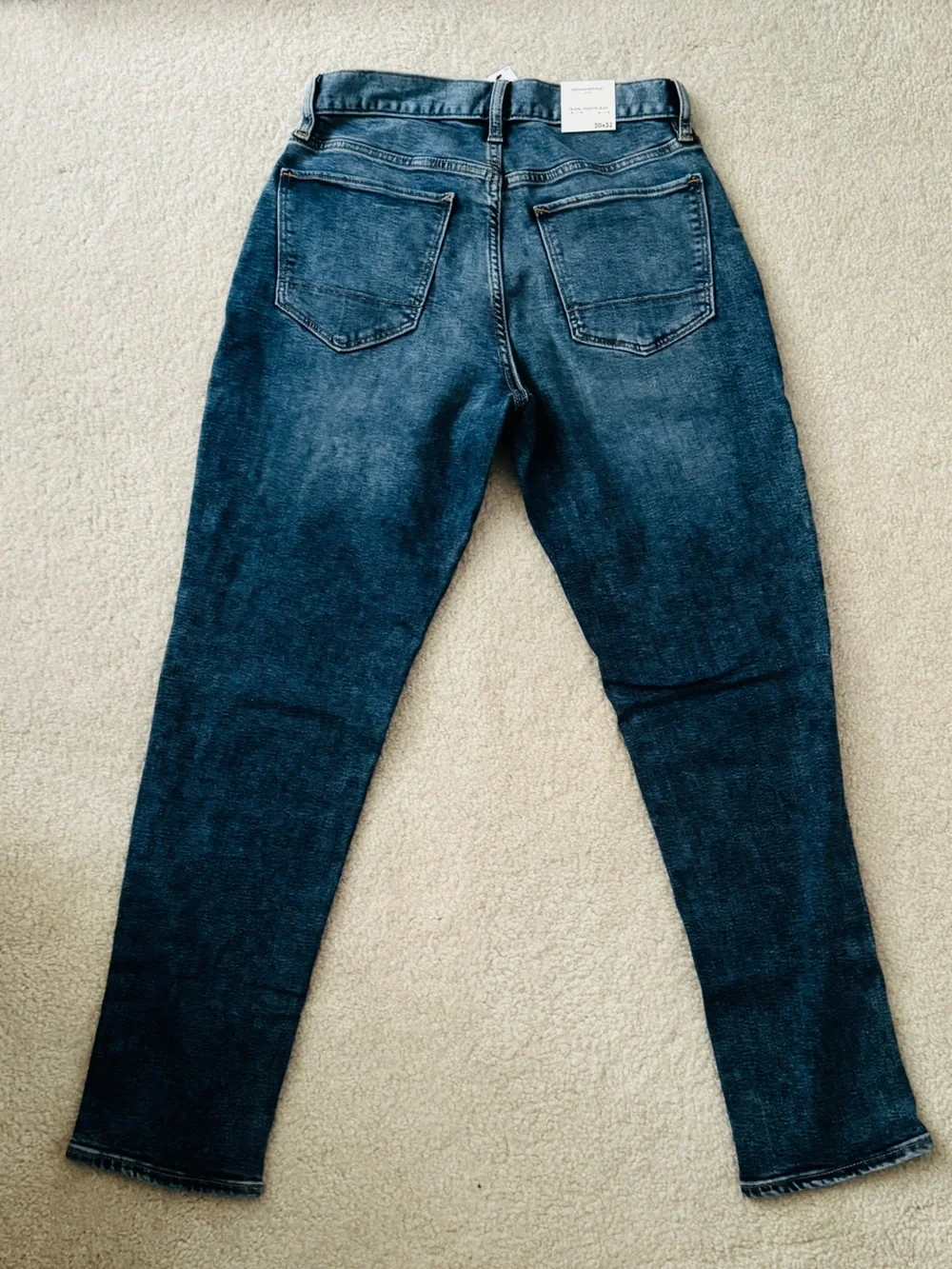 Banana Republic Travel Jean Bundle Men’s Black & Medium Wash Blue Denim